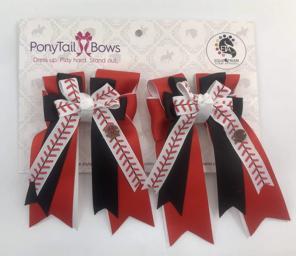 PonyTail Bows 3" Tails Baseball PonyTail Bows equestrian team apparel online tack store mobile tack store custom farm apparel custom show stable clothing equestrian lifestyle horse show clothing riding clothes PonyTail Bows | Equestrian Hair Accessories horses equestrian tack store?id=22503419773094