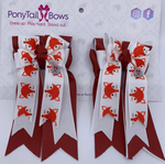 PonyTail Bows- Rusty Fox