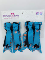 PonyTail Bows- Happy Dogs