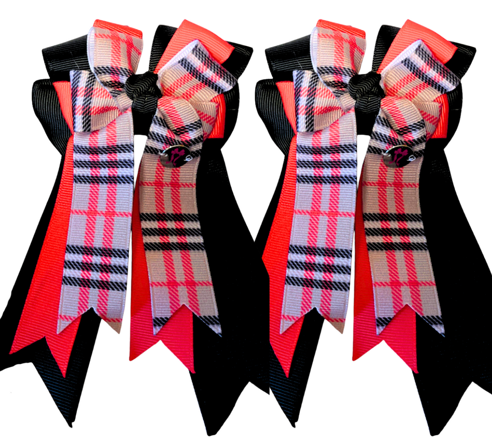 Burberry Classic Preppy Plaid Pattern Luxury Hair Bow Hair Clip Accessory. Burberry Bow Clip - Etsy main image 4