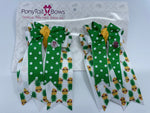 Pineapple Party PonyTail Bows
