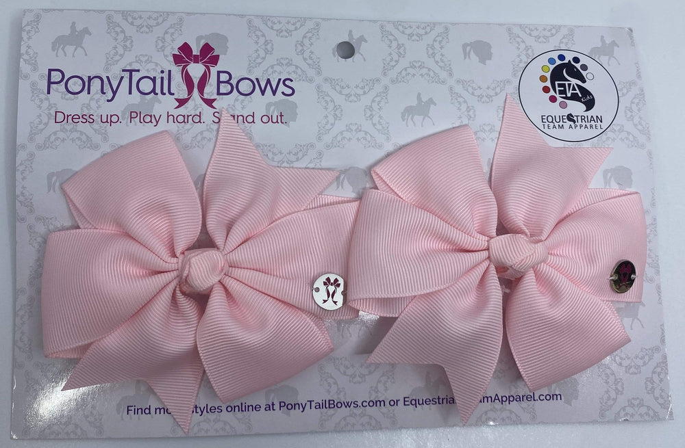 PonyTail Bows Pinwheel Pinwheel light pink PonyTail Bows equestrian team apparel online tack store mobile tack store custom farm apparel custom show stable clothing equestrian lifestyle horse show clothing riding clothes PonyTail Bows | Equestrian Hair Accessories horses equestrian tack store?id=28093827809446