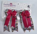 PonyTail Bows 3" Tails All The Things Pink PonyTail Bows equestrian team apparel online tack store mobile tack store custom farm apparel custom show stable clothing equestrian lifestyle horse show clothing riding clothes PonyTail Bows | Equestrian Hair Accessories horses equestrian tack store?id=28113727848614