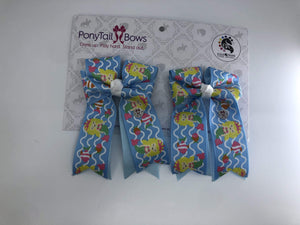 PonyTail Bows 3" Tails Mermaid Junior PonyTail Bows equestrian team apparel online tack store mobile tack store custom farm apparel custom show stable clothing equestrian lifestyle horse show clothing riding clothes PonyTail Bows | Equestrian Hair Accessories horses equestrian tack store?id=22587367489702