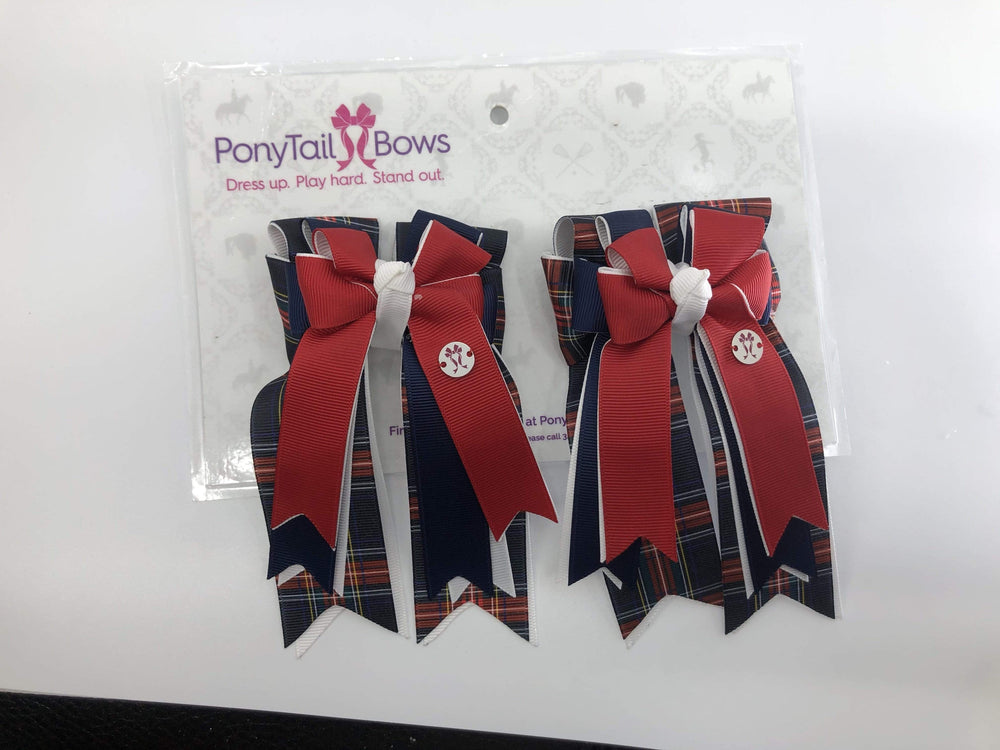 PonyTail Bows 3" Tails Tartan Plaid PonyTail Bows equestrian team apparel online tack store mobile tack store custom farm apparel custom show stable clothing equestrian lifestyle horse show clothing riding clothes PonyTail Bows | Equestrian Hair Accessories horses equestrian tack store?id=22587217084582